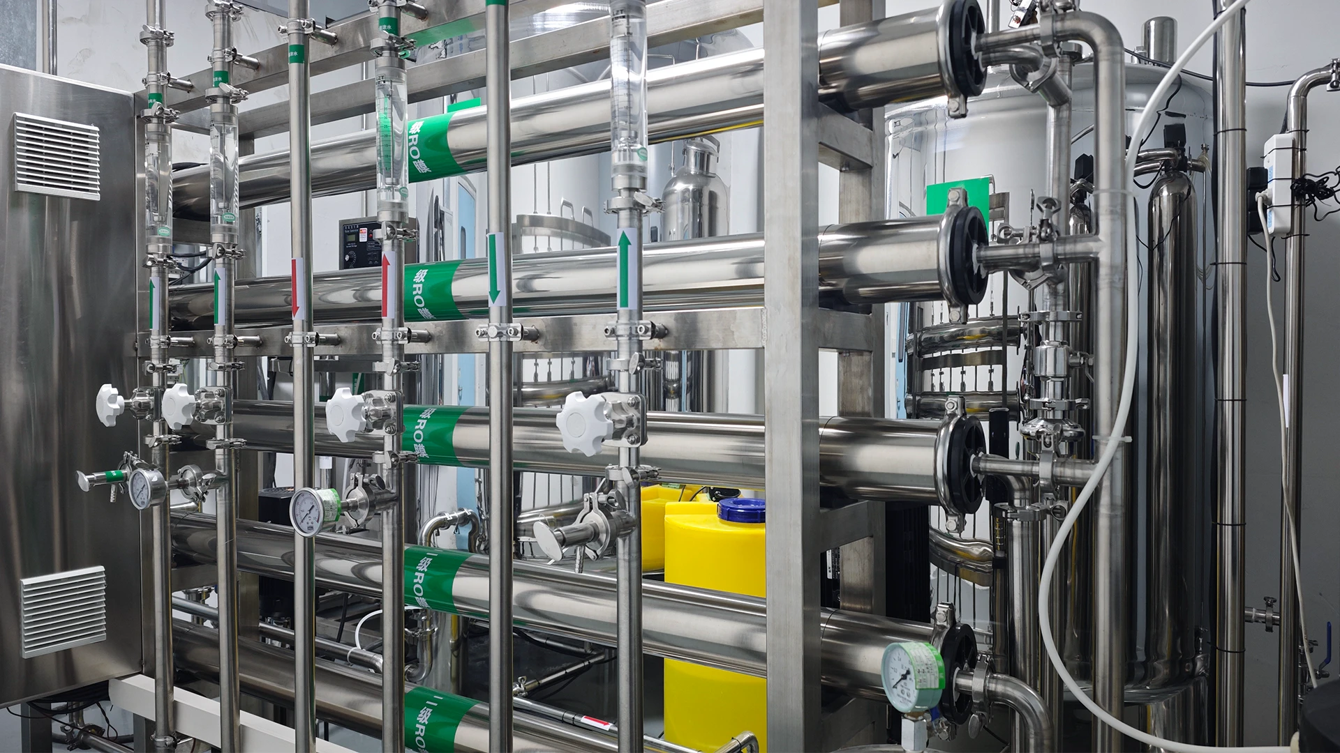 Pharmaceutical-Grade Purified Water System (Two-Stage Purification)